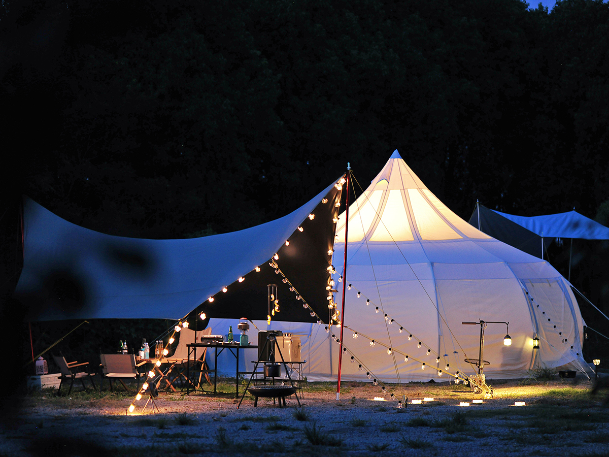 Лотус белл шатор у Аустралији